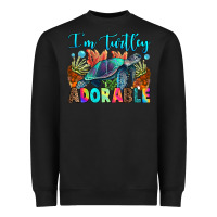 Black i'm turtley adorable Heavyweight Sweatshirt - RanaPortraitStore