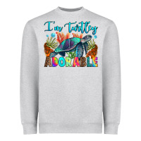 Heather Grey i'm turtley adorable Heavyweight Sweatshirt - RanaPortraitStore