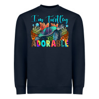 Navy i'm turtley adorable Heavyweight Sweatshirt - RanaPortraitStore