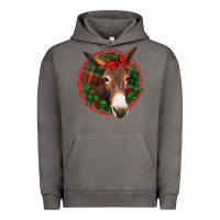 Pigment Tornado Christmas donkey with bandana Urban Hoodie - Jasminsmagicworld