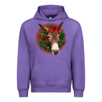 Tulip Christmas donkey with bandana Urban Hoodie - Jasminsmagicworld