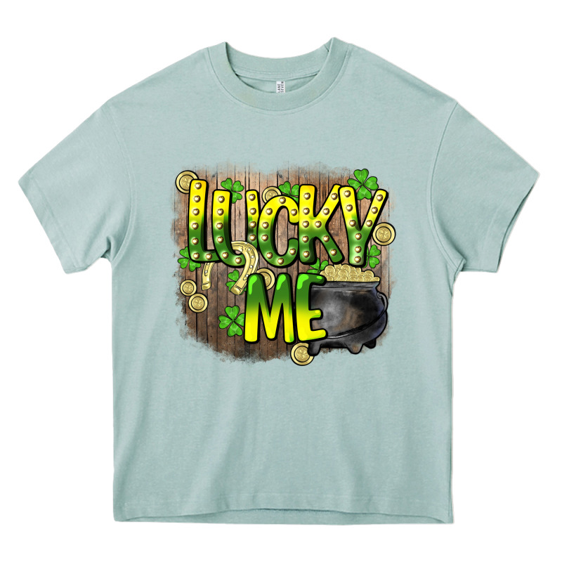 Lucky Me St. Patricks Day Heavy Core Tee by HowdyJamesFarm | Teevron