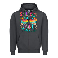 Smoke school's out for summer teacher life Zipper Hoodie - RanaPortraitStore
