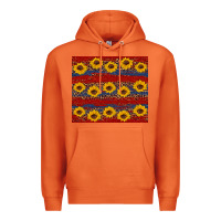 Carrot usa and sunflower pattern Premium Hoodie - Artiststas
