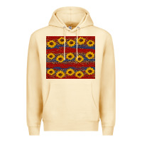 Pina Colada usa and sunflower pattern Premium Hoodie - Artiststas