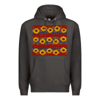 Smoke usa and sunflower pattern Premium Hoodie - Artiststas