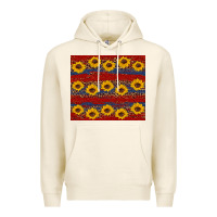 Tofu usa and sunflower pattern Premium Hoodie - Artiststas