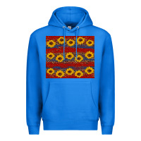 True Royal usa and sunflower pattern Premium Hoodie - Artiststas