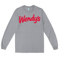 Heather Grey wendy's Long Sleeve Tee - baoMotion