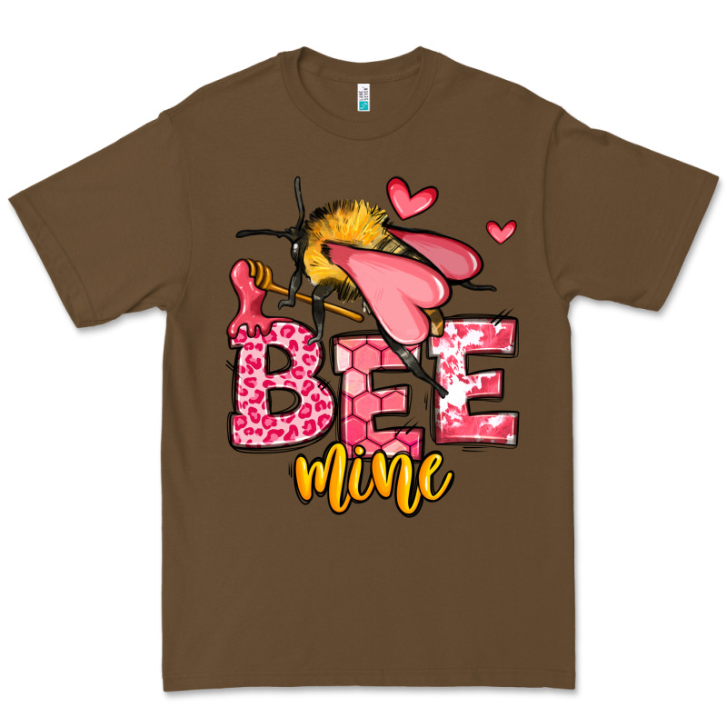 Bee Mine Valentines Day Premium Tee by OliviaCreatesArt | Teevron