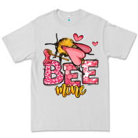 Dove Grey Bee Mine Valentines Day Premium Tee - OliviaCreatesArt