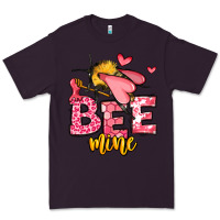 Plum Bee Mine Valentines Day Premium Tee - OliviaCreatesArt