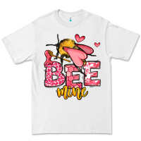 White Bee Mine Valentines Day Premium Tee - OliviaCreatesArt