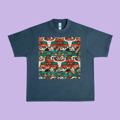 Native American Aztec Seamless Pattern 3 Urban Heavy Tee Designed By Bundleandbundleshop