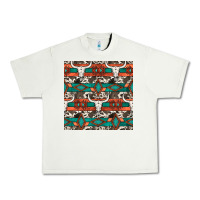 Pistachio native american aztec seamless pattern 3 Urban Heavy Tee - BundleAndBundleShop