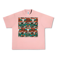 Salmon native american aztec seamless pattern 3 Urban Heavy Tee - BundleAndBundleShop