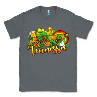 Charcoal Heather St. Patrick's Tennessee map Classic Tee - OliviaCreatesArt
