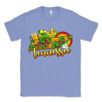 Colony Blue St. Patrick's Tennessee map Classic Tee - OliviaCreatesArt