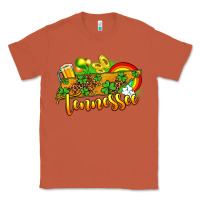 Copper St. Patrick's Tennessee map Classic Tee - OliviaCreatesArt
