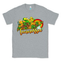 Heather Grey St. Patrick's Tennessee map Classic Tee - OliviaCreatesArt