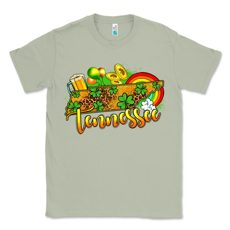 St. Patrick's Tennessee Map Classic Tee by OliviaCreatesArt | Teevron