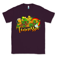 Plum St. Patrick's Tennessee map Classic Tee - OliviaCreatesArt