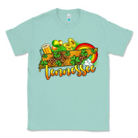 Seafoam St. Patrick's Tennessee map Classic Tee - OliviaCreatesArt