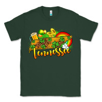 Sports Green St. Patrick's Tennessee map Classic Tee - OliviaCreatesArt