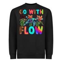 Black go with the flow Heavyweight Sweatshirt - RanaPortraitStore