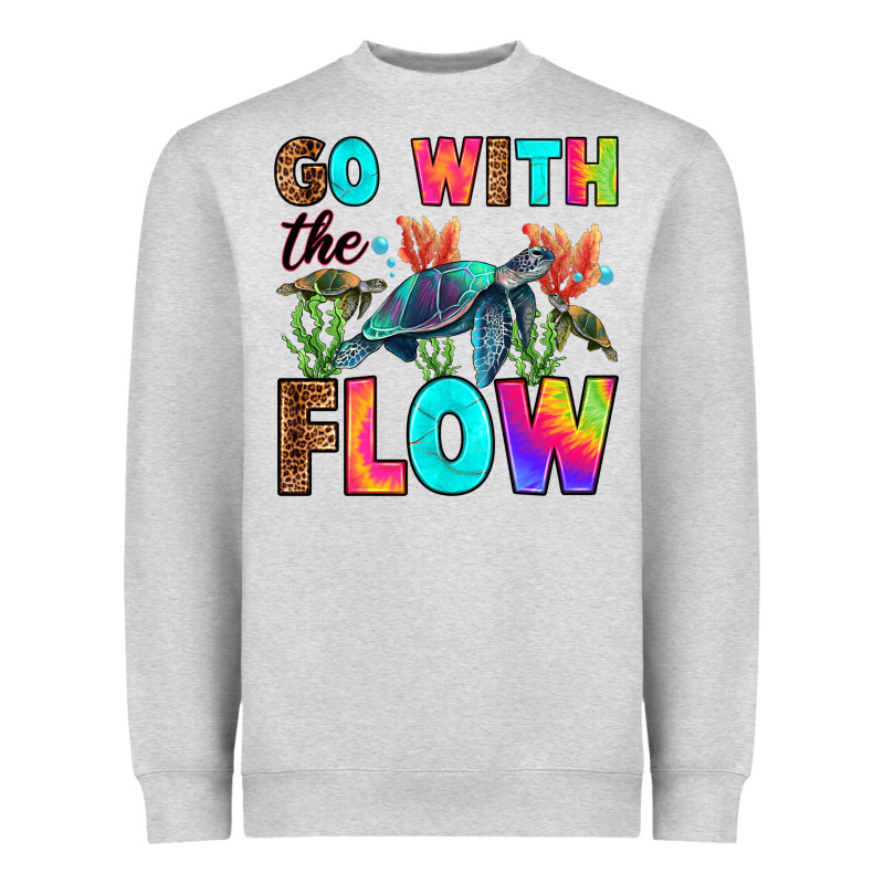 Go With The Flow Heavyweight Sweatshirt by RanaPortraitStore | Teevron