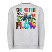 Heather Grey go with the flow Heavyweight Sweatshirt - RanaPortraitStore
