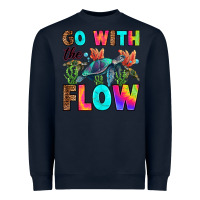 Navy go with the flow Heavyweight Sweatshirt - RanaPortraitStore