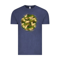 Vintage Denim camouflage patch 2 Vintage Tee - BundleAndBundleShop