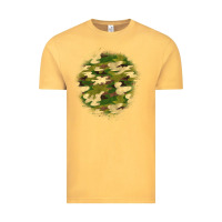 Vintage Mustard camouflage patch 2 Vintage Tee - BundleAndBundleShop