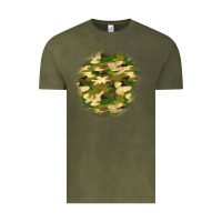 Vintage Olive camouflage patch 2 Vintage Tee - BundleAndBundleShop