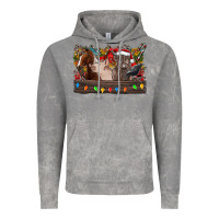 Cloud Rock festive farmyard gathering Vintage Hoodie - CowhideDigitalArt