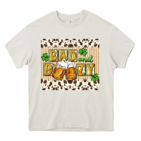 Cream Bad and boozy Heavy Core Tee - CowGirlArtShop