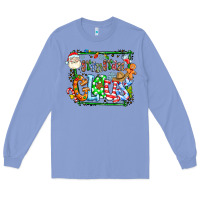 Colony Blue grangaran claus Long Sleeve Tee - CowhideDigitalArt