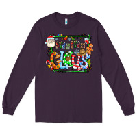 Plum grangaran claus Long Sleeve Tee - CowhideDigitalArt
