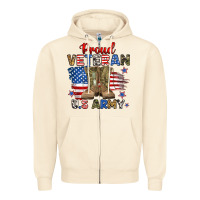 Sandshell proud veteran u.s army Zipper Hoodie - RanaPortraitStore