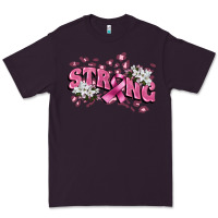 Plum Strong Cancer Awareness Premium Tee - FaDigitalArtStudio
