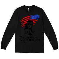 Black les deplorables Long Sleeve Tee - baoMotion