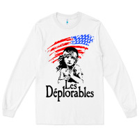 White les deplorables Long Sleeve Tee - baoMotion