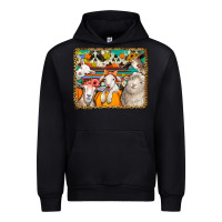 Black autumn sheeps Urban Hoodie - Jasminsmagicworld