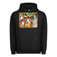 Pigment Black autumn sheeps Urban Hoodie - Jasminsmagicworld