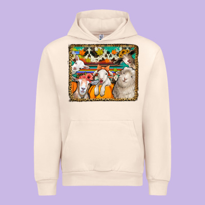 Autumn Sheeps Urban Hoodie Designed By Jasminsmagicworld