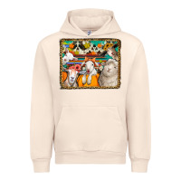 Sandshell autumn sheeps Urban Hoodie - Jasminsmagicworld
