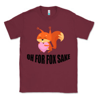 Burgundy Oh, For Fox Sake Classic Tee - Bettercallsaul