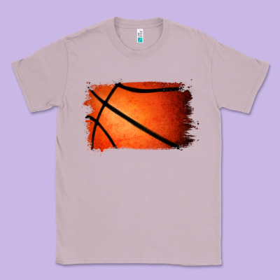 Basketball Brushstroke Classic Tee Designed By Jasminsmagicworld
