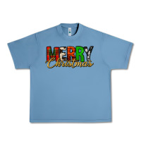 Pebble Blue merry christmas western Urban Heavy Tee - Jasminsmagicworld